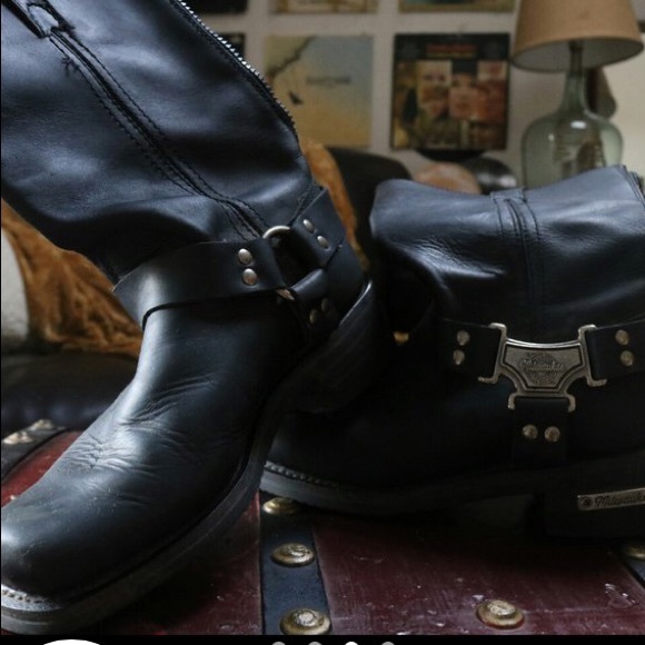 Milwaukee Leather Motorcycle boots - Picture 3 of 4